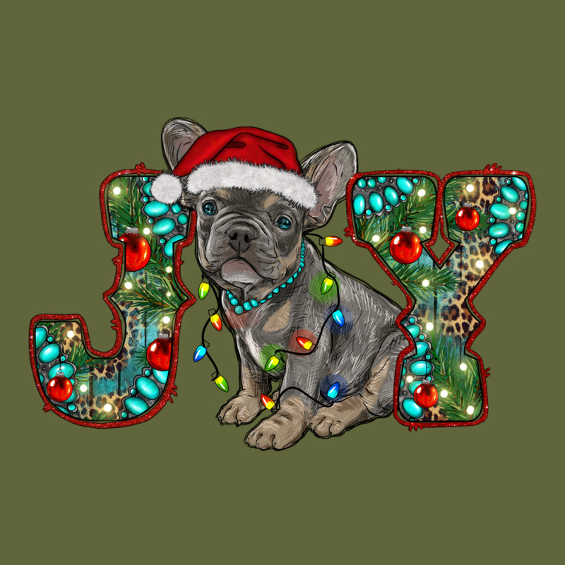 French Bulldog Christmas Joy Classic Tee by RanaPortraitStore | Teevron