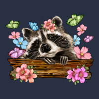 Raccoon With Flowers Urban Hoodie | Teevron