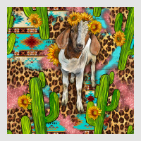 Western Boer Goat Seamless Pattern Premium Sweatshirt | Teevron