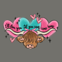 Western Cow And Heart Premium Hoodie | Teevron