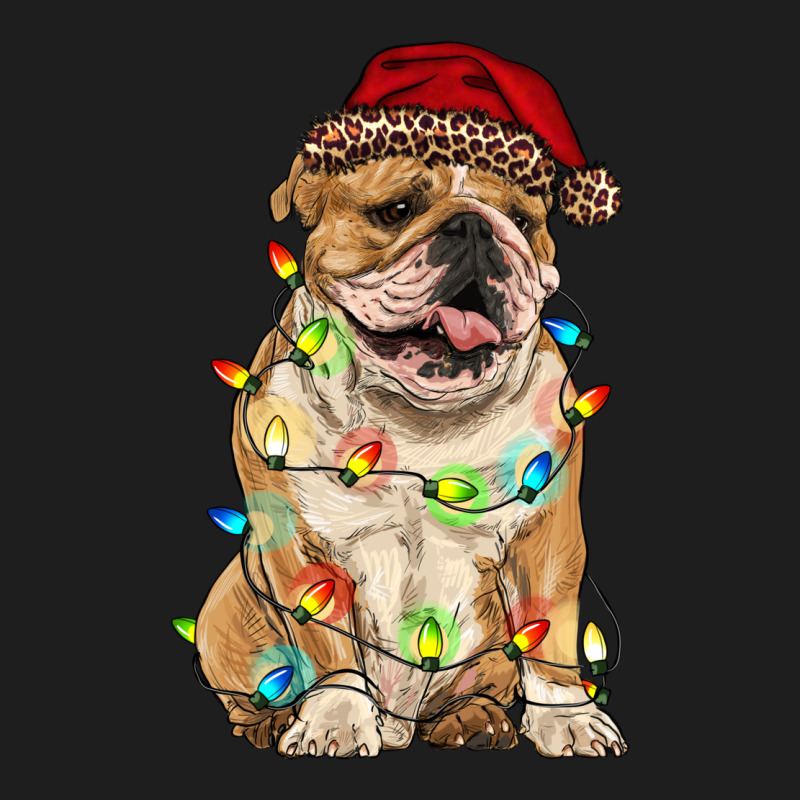 Christmas Bulldog Classic Tee by RanaPortraitStore | Teevron