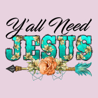 Y'all Need Jesus Arrow Lily Flowers Ladies Tee | Teevron