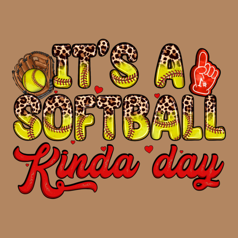 It S A Softball Kinda Day Long Sleeve Tee by Zillion Design Studio | Teevron