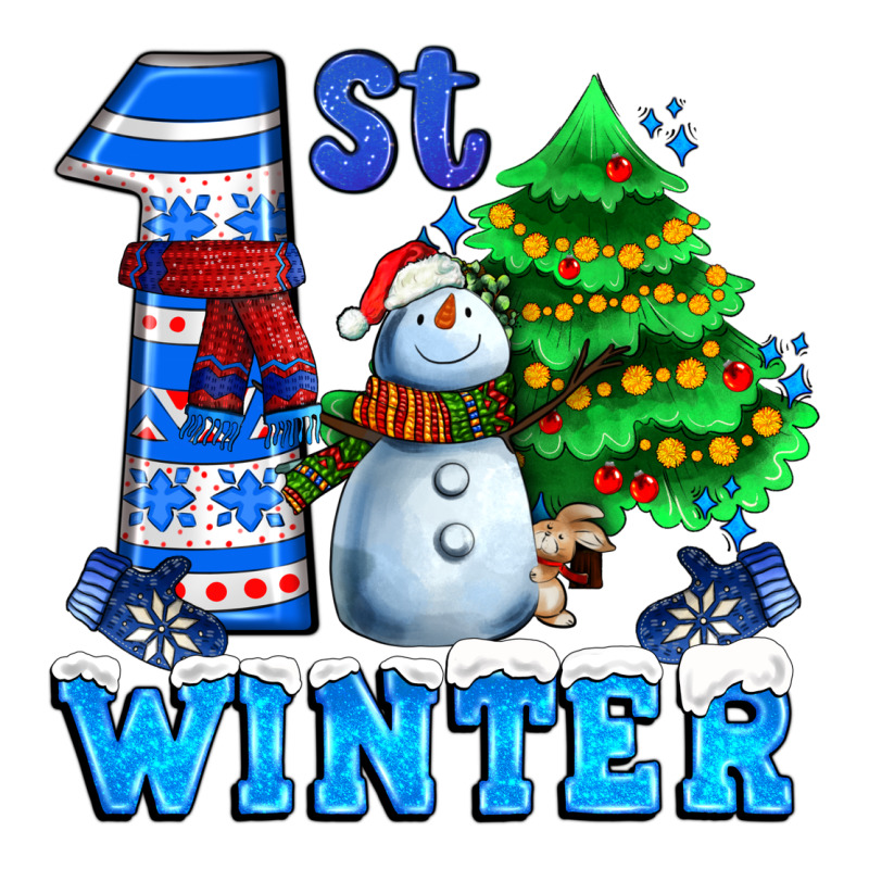 First Winter With Snowman Premium Sweatshirt by AdoDesignShop | Teevron
