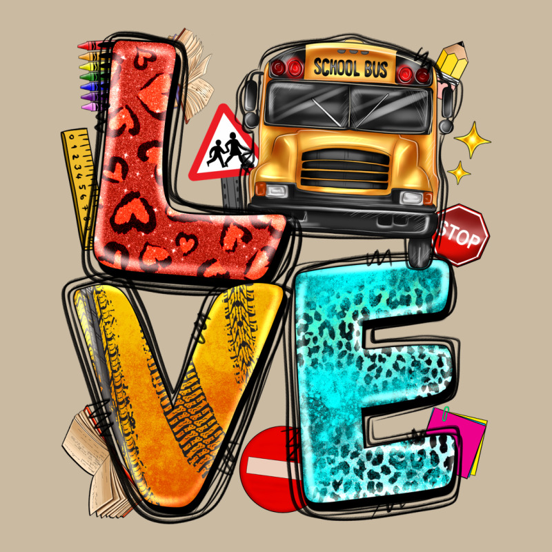 Love School Bus Long Sleeve Tee by texasbilliewilder | Teevron