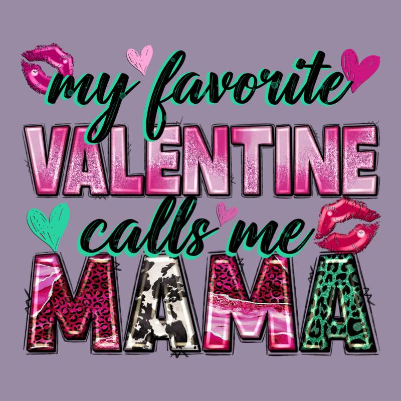 My Favorite Valentine Calls Me Mama Classic Tee by Zillion Design Studio | Teevron