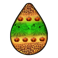 halloween pumpkin teardrop | Teevron