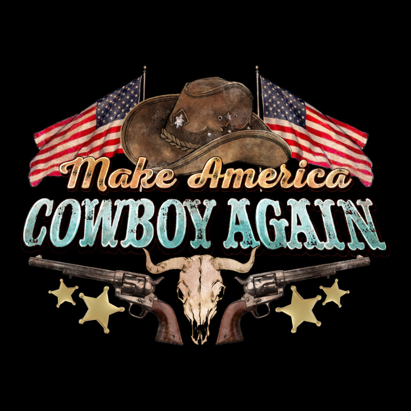 Make America Cowboy Again Urban Hoodie by NancyCooperArtShop | Teevron