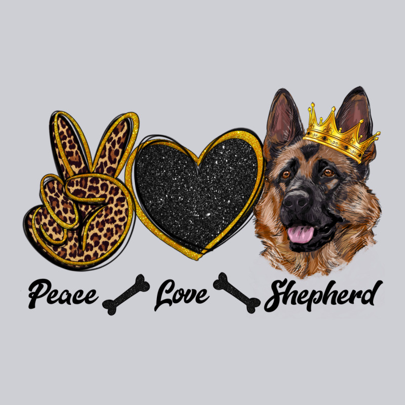 Peace Love Shepherd Classic Tee by RanaPortraitStore | Teevron