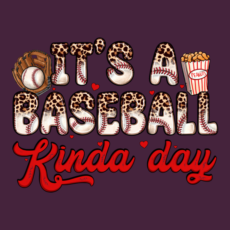 It S A Baseball Kinda Day Long Sleeve Tee by Zillion Design Studio | Teevron