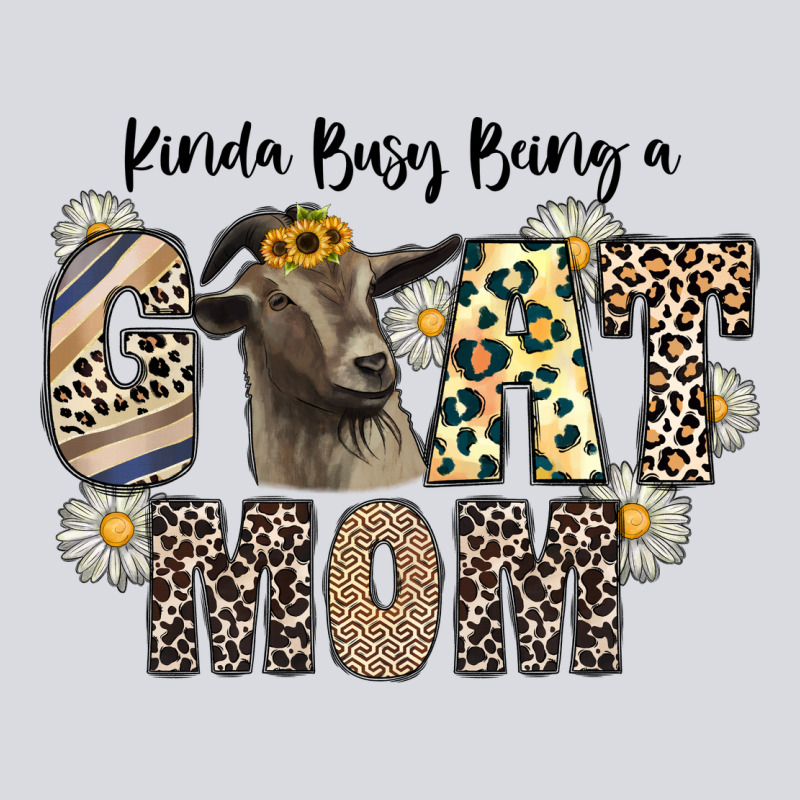 Kinda Busy Being A Goat Mom Zipper Hoodie by CowhideDigitalArt | Teevron