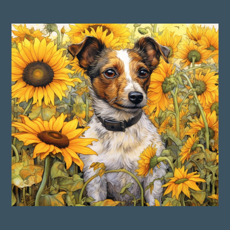 Jack Russel Terrier Urban Heavy Tee by Unal Design | Teevron