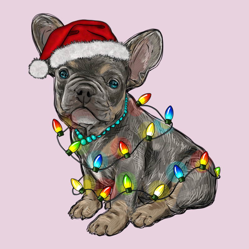 Christmas French Bulldog Classic Tee by RanaPortraitStore | Teevron