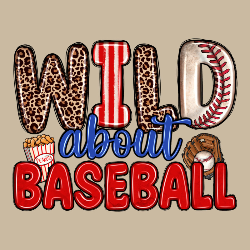 Wild About Baseball Long Sleeve Tee by Zillion Design Studio | Teevron