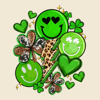 St Patrick's Day Green Smile Premium Tee | Teevron