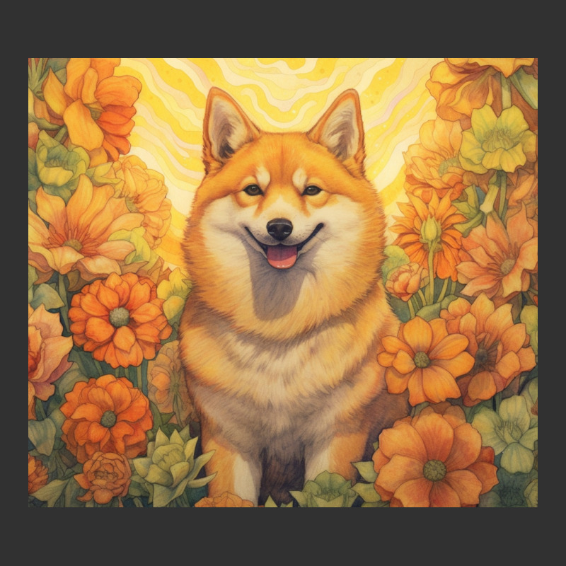 Shiba Inu Urban Heavy Tee by Unal Design | Teevron