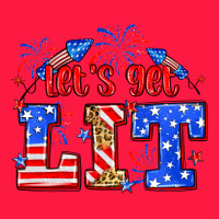 Let's Get Lit 4th Of July Zipper Hoodie | Teevron