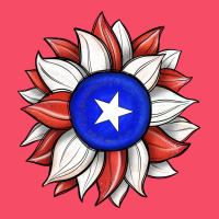Sunflower Puerto Rico Flag Premium Sweatshirt | Teevron