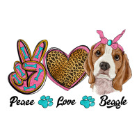 Peace Love Beagle Classic Tee | Teevron