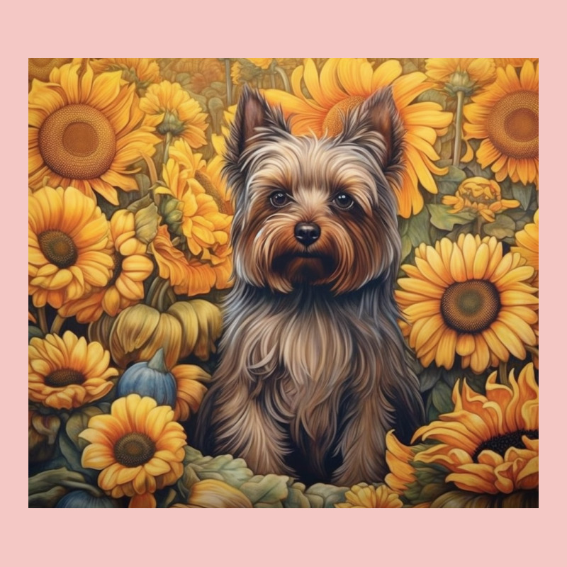 Yorkshire Terrier Urban Heavy Tee by Unal Design | Teevron