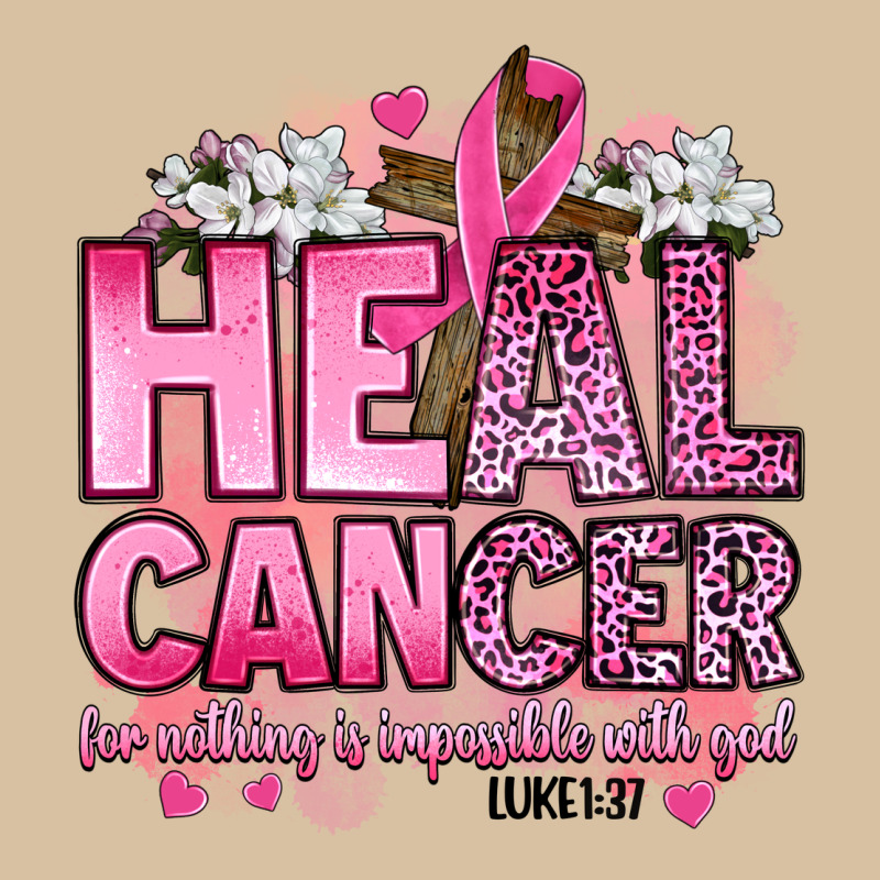 Heal Cancer For Nothing Is Impossible With God Luk Heavyweight Hoodie by Artiststas | Teevron