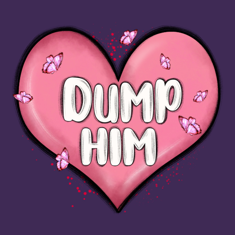 Dump Him Valentines Day Premium Hoodie by MaliasSmallBusiness | Teevron