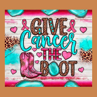 Give Cancer The Boot Heavyweight Hoodie | Teevron
