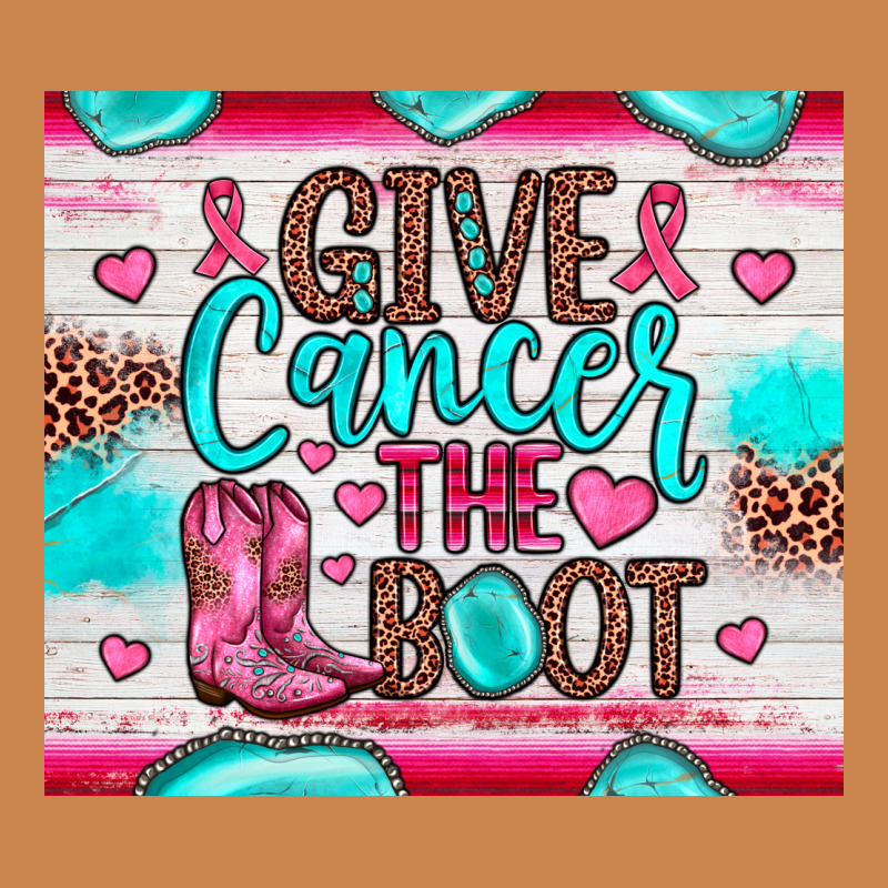 Give Cancer The Boot Heavyweight Hoodie by JahusDesignShop | Teevron