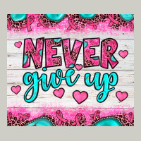 Never Give Up Heavyweight Hoodie | Teevron