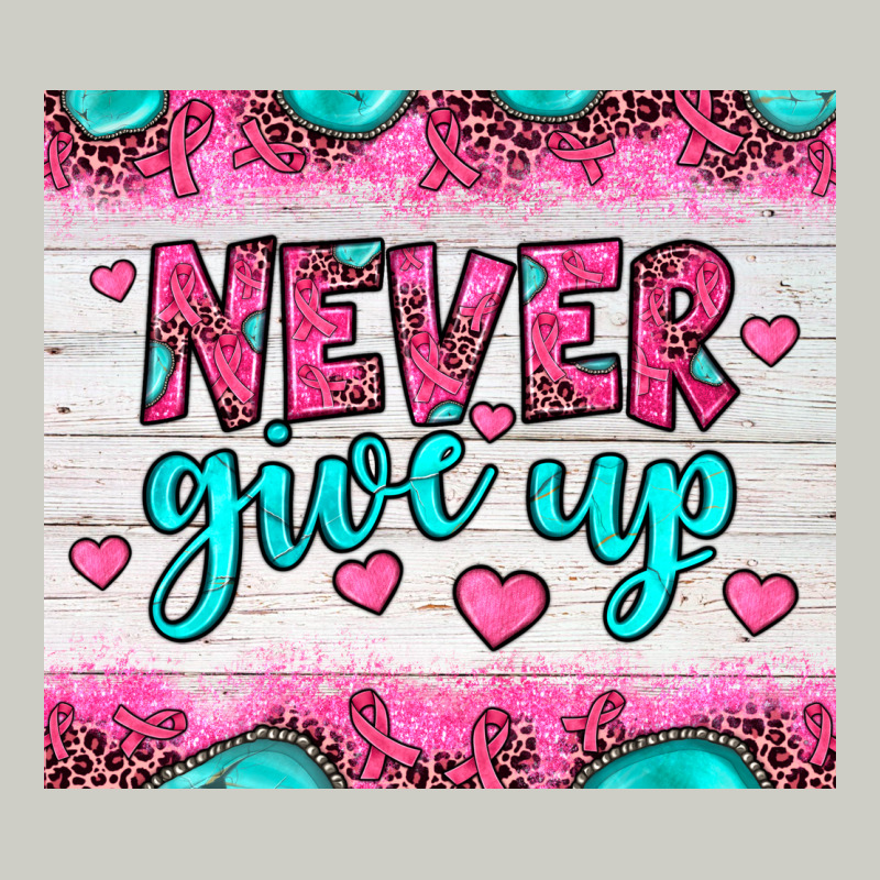 Never Give Up Heavyweight Hoodie by JahusDesignShop | Teevron