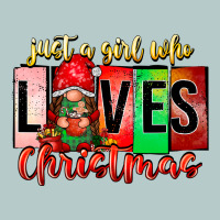Just A Girl Who Loves Christmas Heavy Core Tee | Teevron