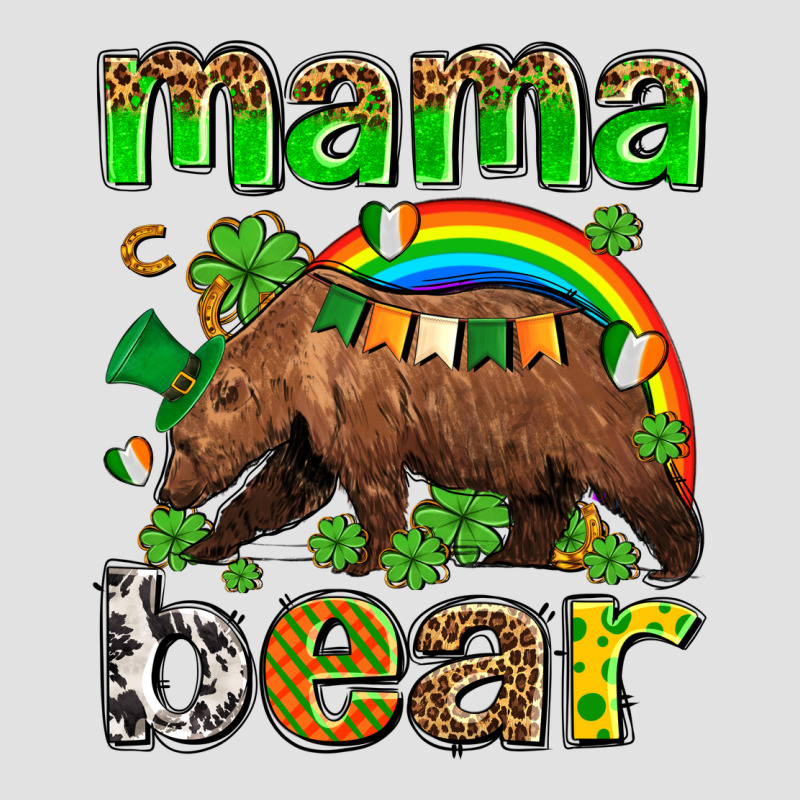 St Patricks Mama  Bear Premium Hoodie by AdoDesignShop | Teevron