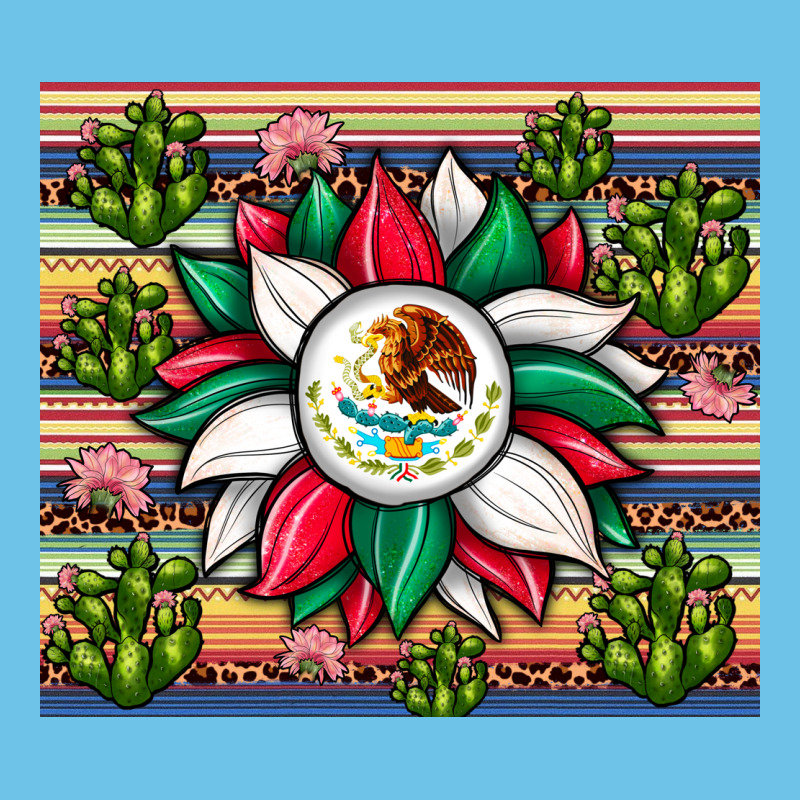 Sunflower Mexican Flag Tumbler Premium Sweatshirt by JahusDesignShop | Teevron