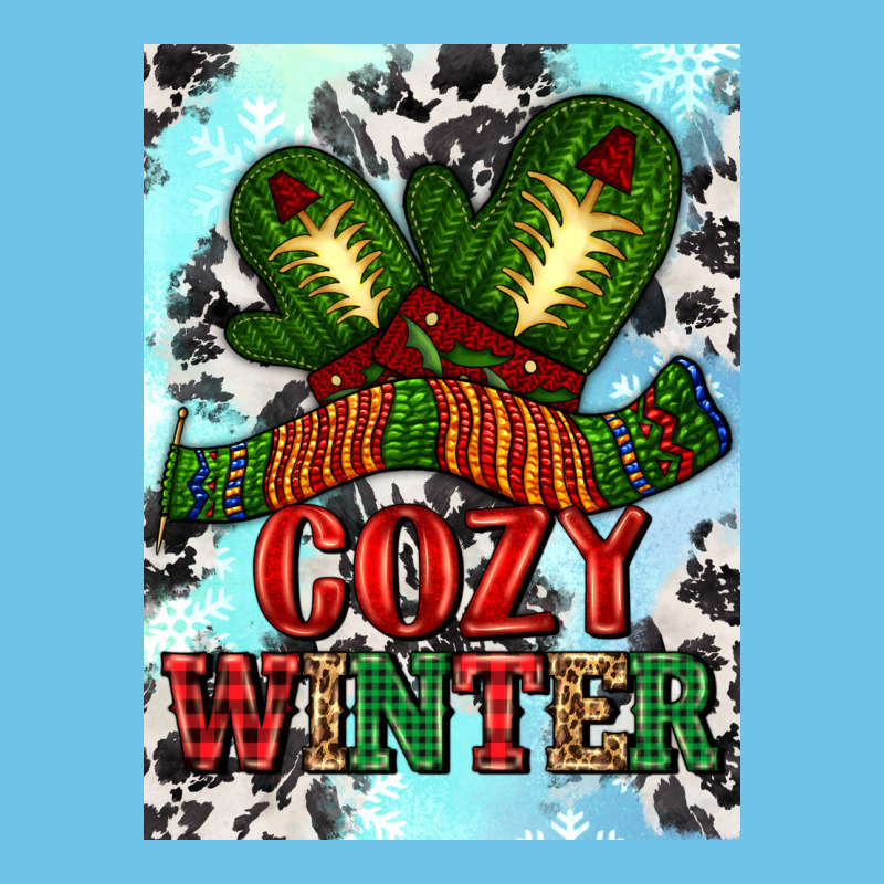 Cozy Winter With Gloves And Scarf Premium Sweatshirt by AdoDesignShop | Teevron