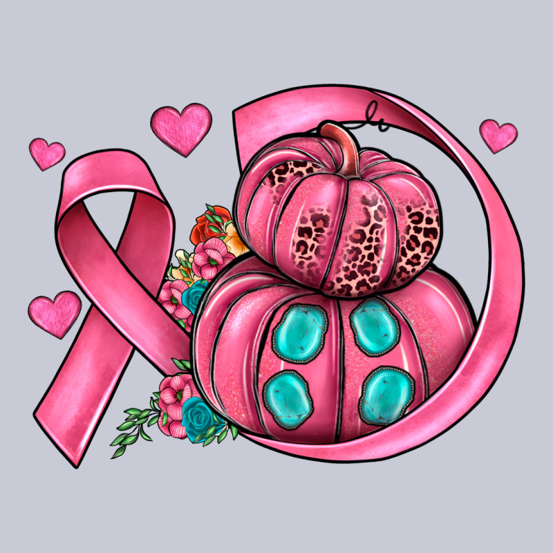 Cancer Ribbon Pumpkins Heavyweight Hoodie by JahusDesignShop | Teevron