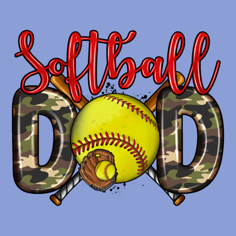 Softball Dad Long Sleeve Tee by Zillion Design Studio | Teevron