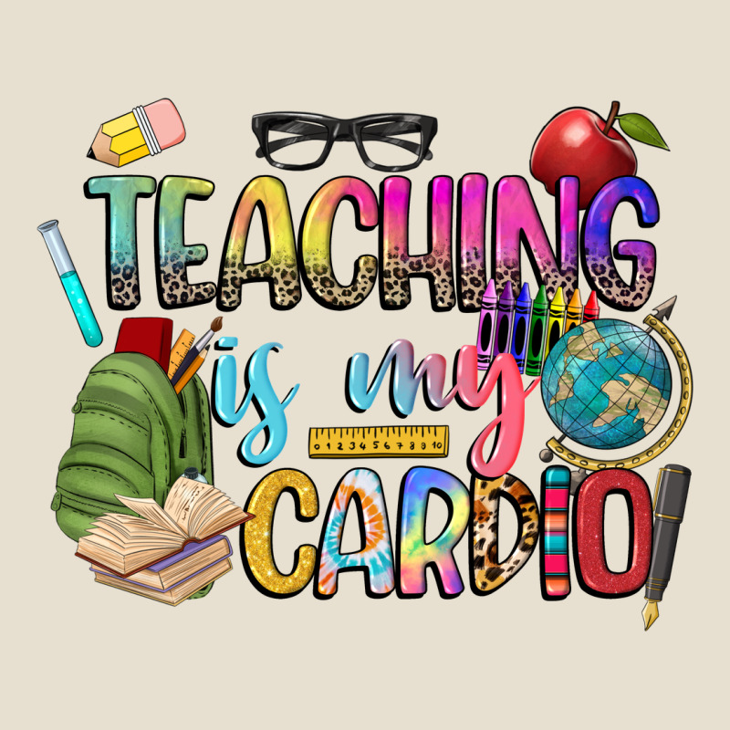 Teaching Is My Cardio Urban Hoodie by NancyCooperArtShop | Teevron