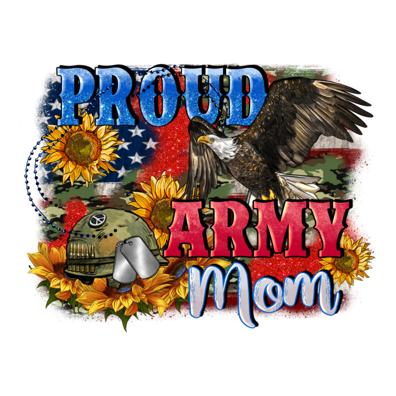 Proud Army Mom 4th Of July Zipper Hoodie by CowGirlArtShop | Teevron