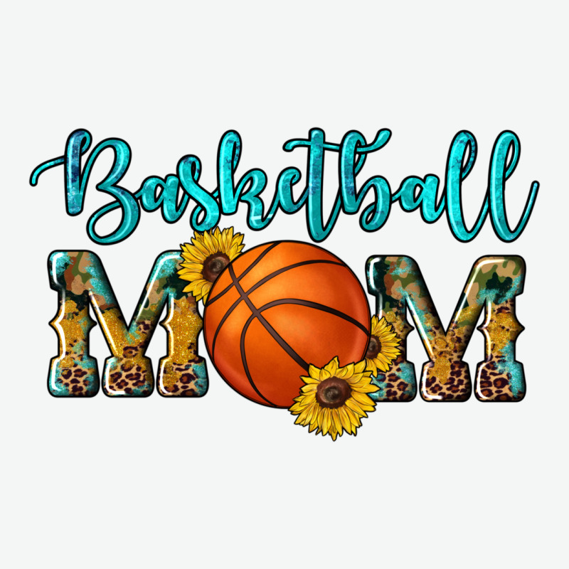 Western Leopard Camouflage Sunflowers Glitter Mom Basketball Urban Heavy Tee by Artiststas | Teevron