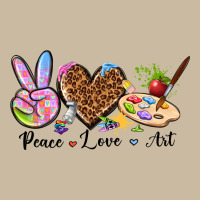 Peace Love Art Long Sleeve Tee | Teevron