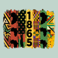 Juneteenth 1865 Brush Stroke Zipper Hoodie | Teevron