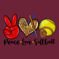 Peace Love Softball Long Sleeve Tee | Teevron