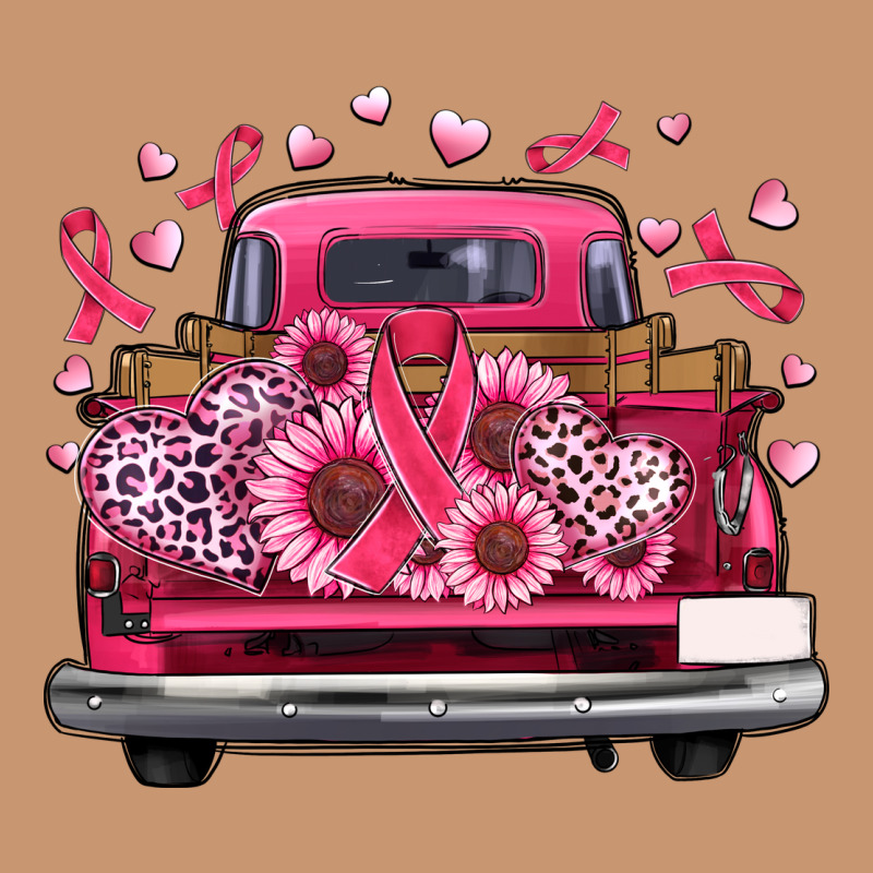 Breast Cancer Farm Truck Heavyweight Hoodie by Artiststas | Teevron