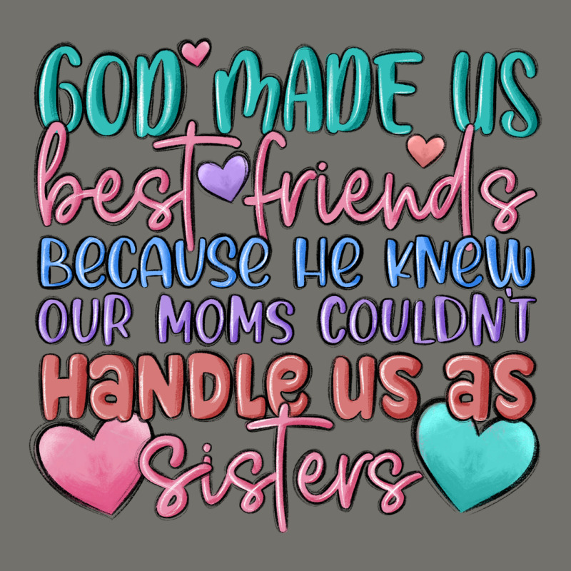 God Made Us Best Friend Premium Hoodie by MaliasSmallBusiness | Teevron