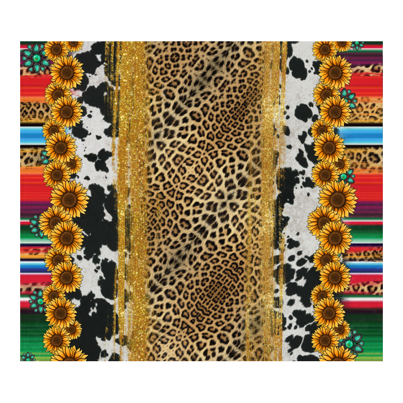 Western Serape Cowhide Premium Sweatshirt by Jasminsmagicworld | Teevron