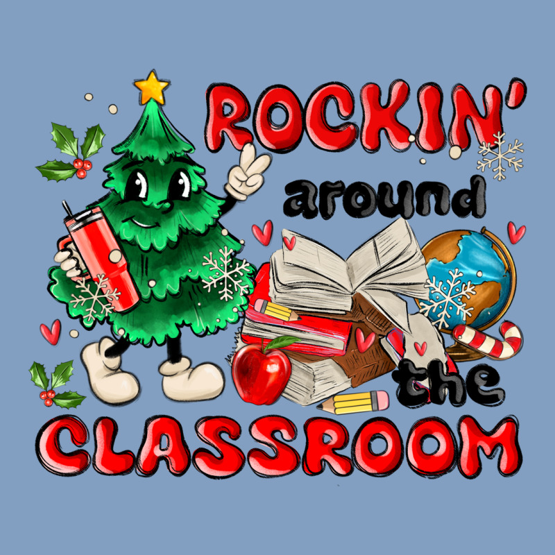 Rockin Around The Classroom Urban Hoodie by MaliasSmallBusiness | Teevron