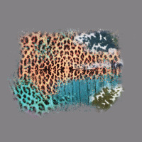 Leopard Wood Cowhide Pattern Mixed Western Frame Heavyweight Hoodie | Teevron