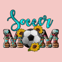 Western Leopard Cowhide Sunflowers  Glitter Mom Soccer Urban Heavy Tee | Teevron