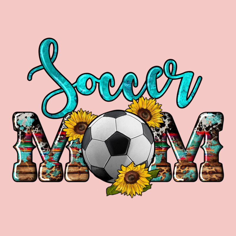 Western Leopard Cowhide Sunflowers  Glitter Mom Soccer Urban Heavy Tee by Artiststas | Teevron