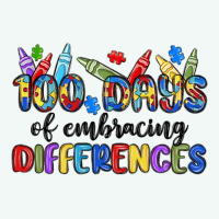 100 Days Of Embracing Differences Premium Hoodie | Teevron